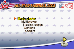 All-Star Baseball 2003 screenshot 4 for GameBoy Advance